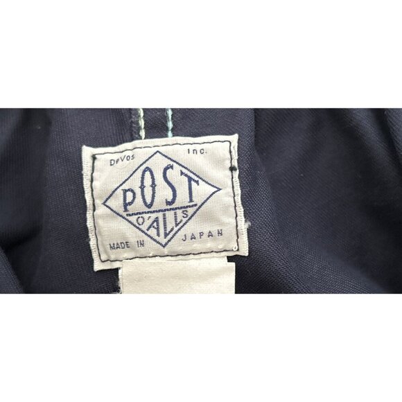 POST O'Alls Short Blue Bermuda Cotton Size Small - Picture 8 of 8